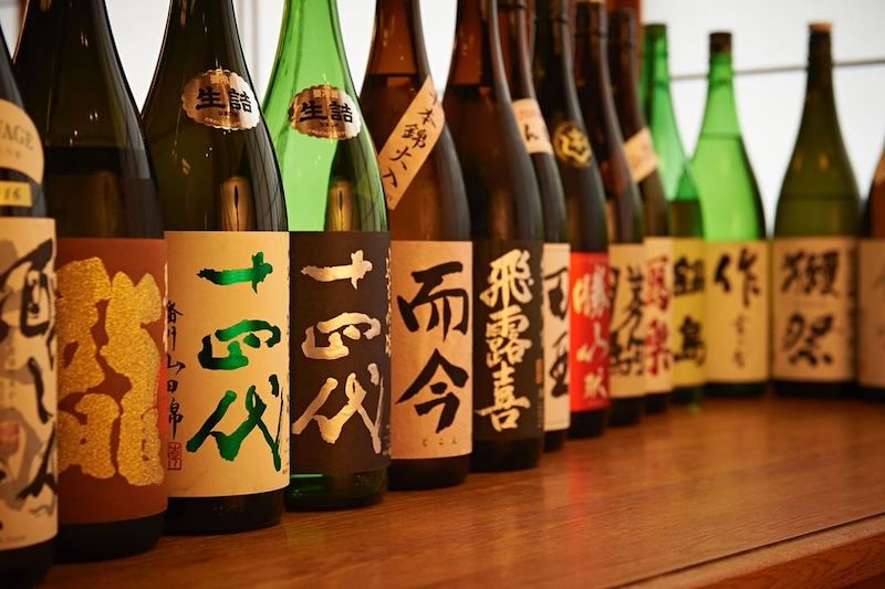 日本酒のラインナップも充実